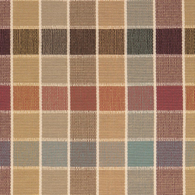 Eaton Square #43-B is a traditional checked pattern in rich, rustic hues of gold, plum, teal, sage and beige with cream lines. Beautiful with fringed or bound ends, this design is offered in almost every size from 30 inch wide runners to room sized area rugs.