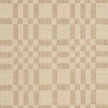Geometric Checkerboard #34-L is a flat woven check design with various size squares that form an interesting pattern. This colorway works well in any home, but has a more modern feeling. Neutrals coordinate well with all styles and it is plain without being boring. This versatile design features khaki and natural beige and is available in all sizes from 27 inch wide runners to room size area rugs.