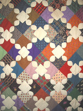 Antique Quilt - Fancy Four Patch Variation
