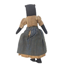 Vintage Cloth Black Doll