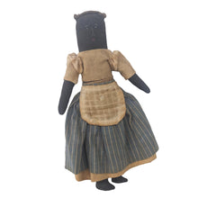 Vintage Cloth Black Doll