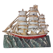 Vintage Door Stop - Sailing Ship