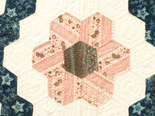 Antique Quilt - Mosaic Hexagons