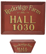 Rockridge Farm Trade Sign