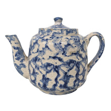 Spongeware Tea Pot