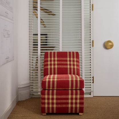 Slipper Chair in Cross Keys #262