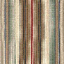 Ardmore #558-A is a bold vertical stripe design featuring tan, burgundy, green, blue and black. This rug is a focal point for any room, or a statement piece on stairs. Available in 27 inches wide, 4 feet wide and 6 feet wide.