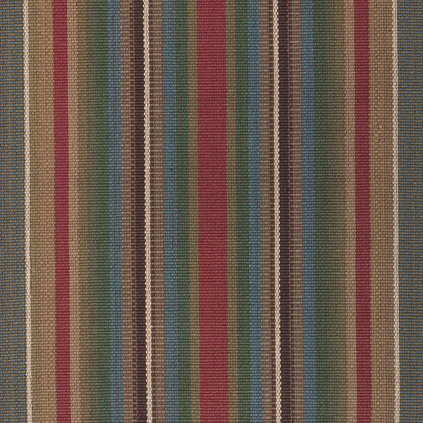 Bank Street is a rich vertical stripe design in rust, cocoa, tan, green, teal and antique gold stripes. Available in runner and area rug sizes. 