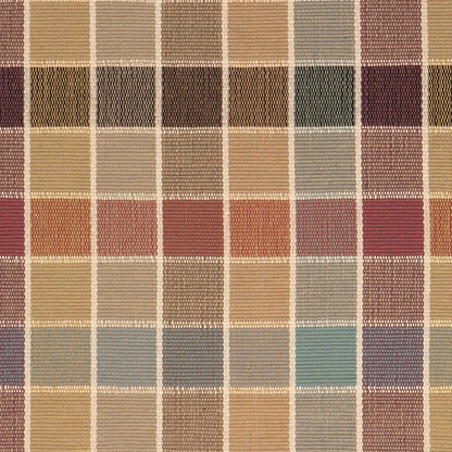 Eaton Square #43-B is a traditional checked pattern in rich, rustic hues of gold, plum, teal, sage and beige with cream lines. Beautiful with fringed or bound ends, this design is offered in almost every size from 30 inch wide runners to room sized area rugs.