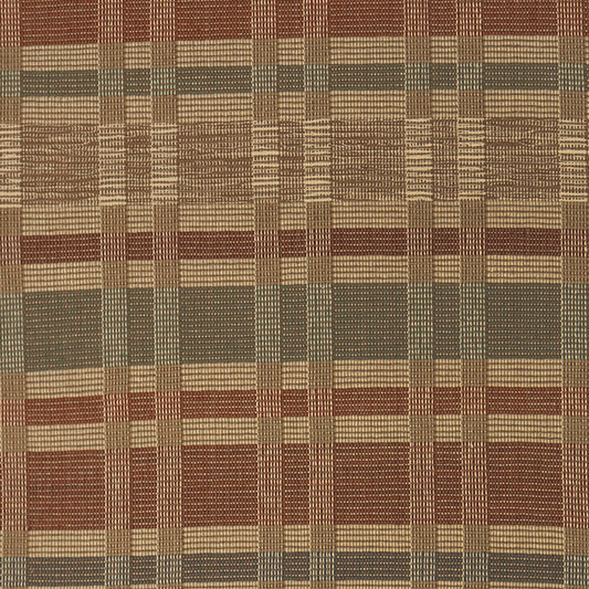 Geometric Checkerboard #90-M is a flat woven check design with various size squares that form an interesting pattern. This colorway works well in a more country or rustic home and features rust, tan, green and blue. This versatile design is available in all sizes from 27 inch wide runners to room size area rugs.